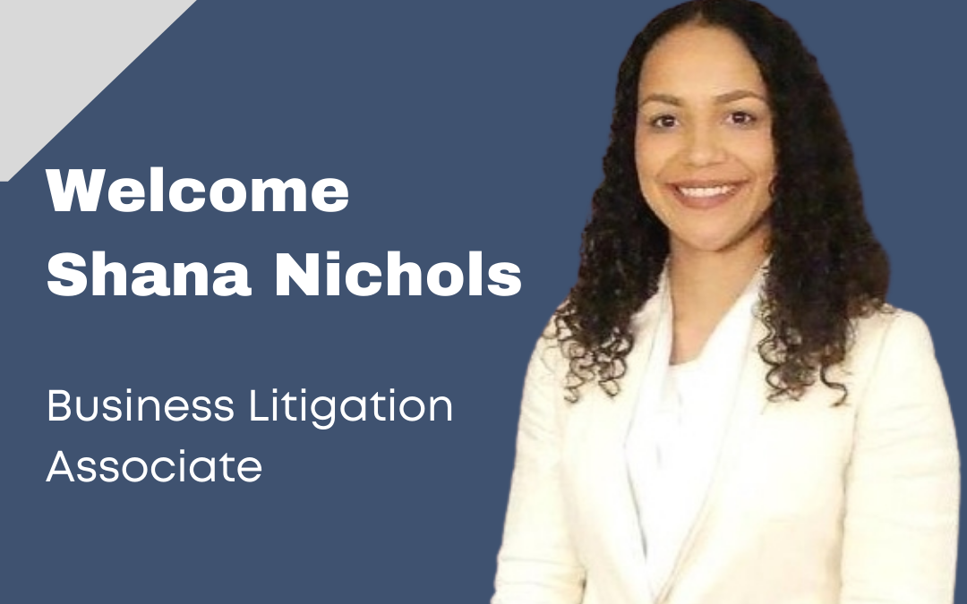 Shana Nichols joins Damian & Valori | Culmo Trial Attorneys as an Associate Attorney